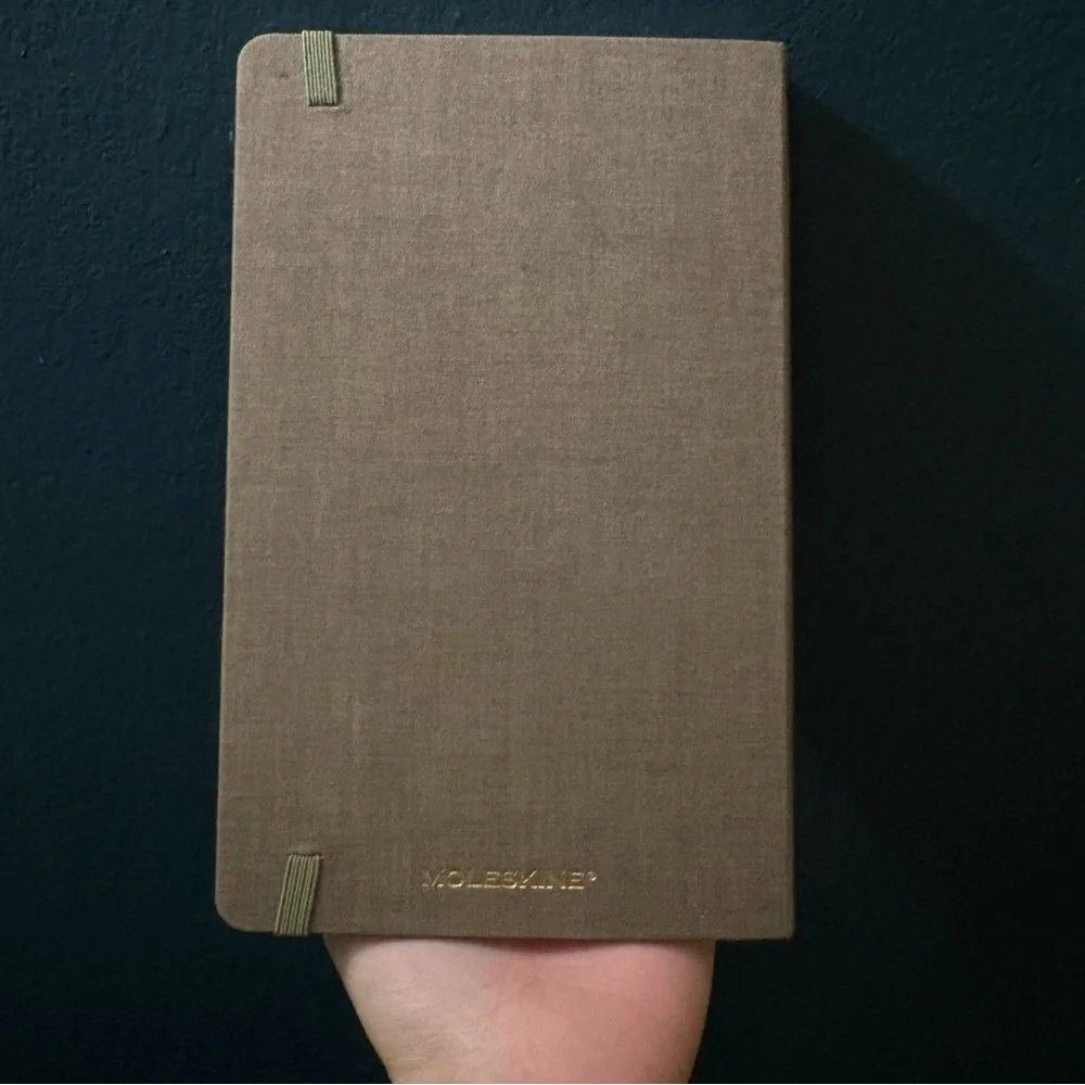 Moleskine “Year of the Snake” Green Snake and Rose Lined Notebook